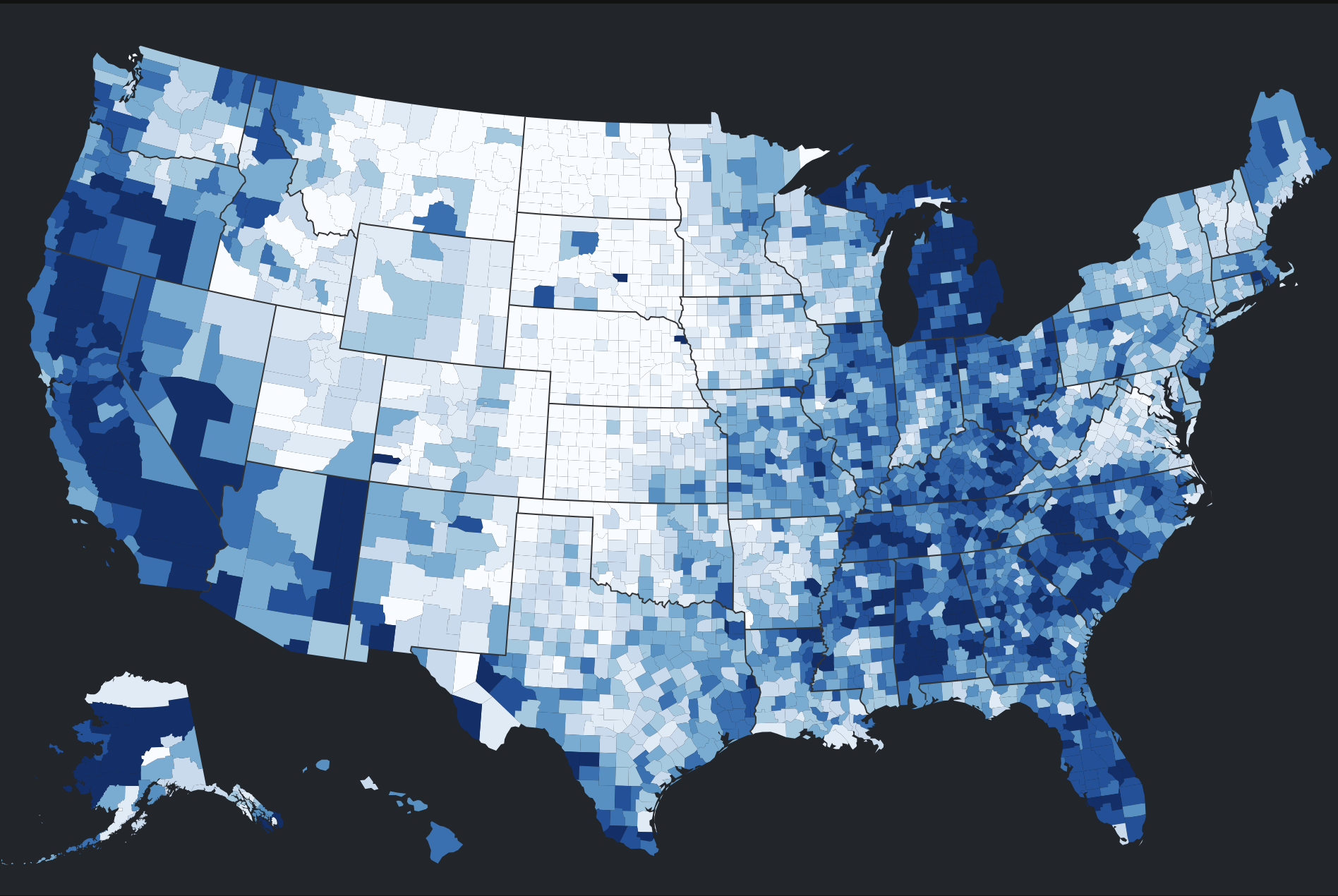 Quantile Choropleth